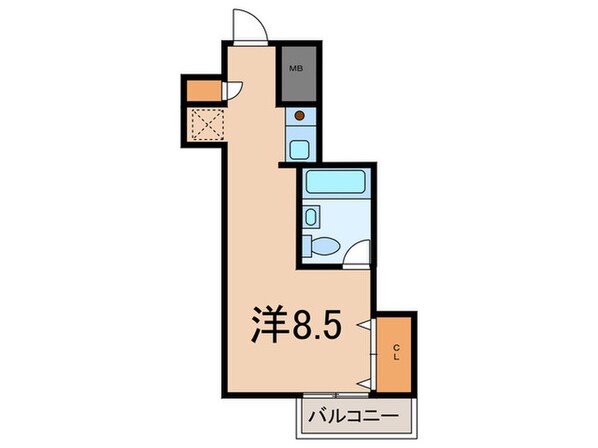 ﾒｿﾞﾝ･ﾄﾞ･ｳﾞｨﾚ麻布台（606）の物件間取画像